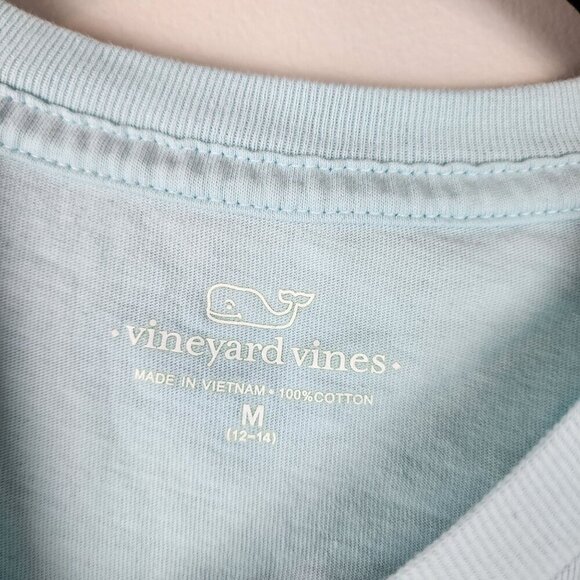 Vineyard Vines size M 12-14 long sleeve blue t shirt - Picture 4 of 9